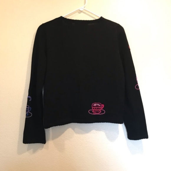 Michael Simon Beaded and Embroidered Cardigan - Picture 3 of 5